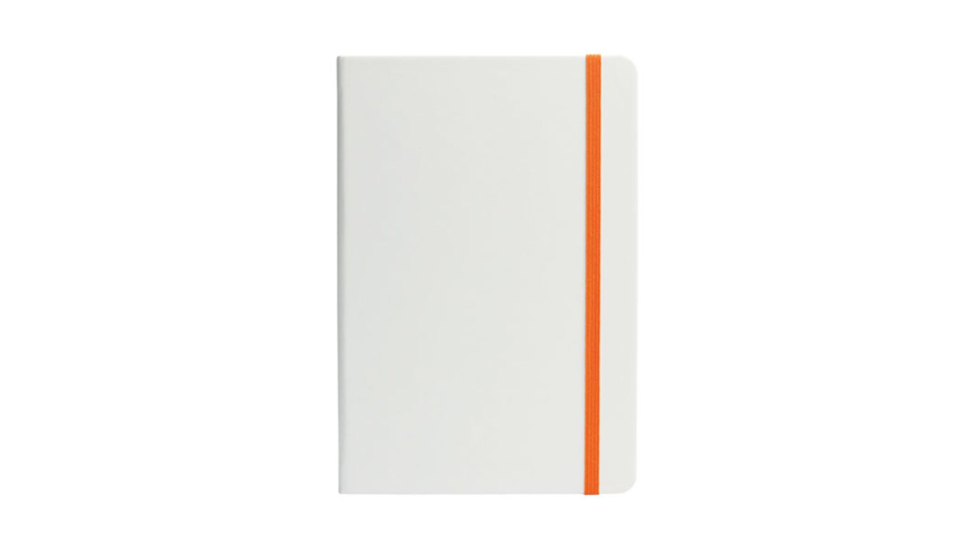 Colourlastic White Notebook