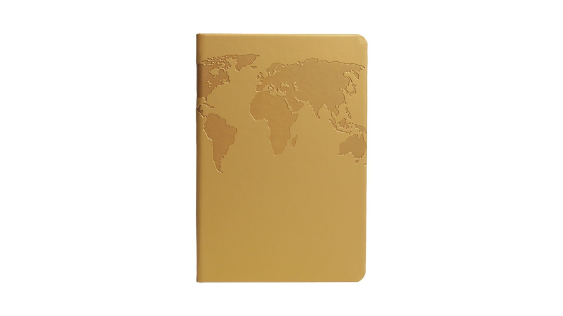 Sedunia World Map Embossed Diary