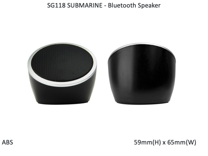 SUBMARINE - Bluetooth Speaker (3w)