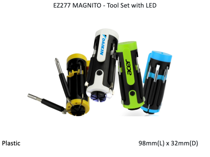 MAGNITO - Tool Set with LED