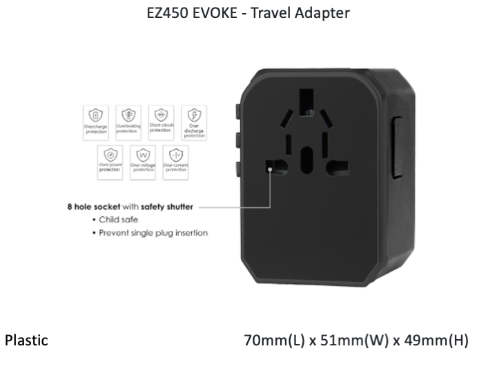 EVOKE - Multi Adapter with USB