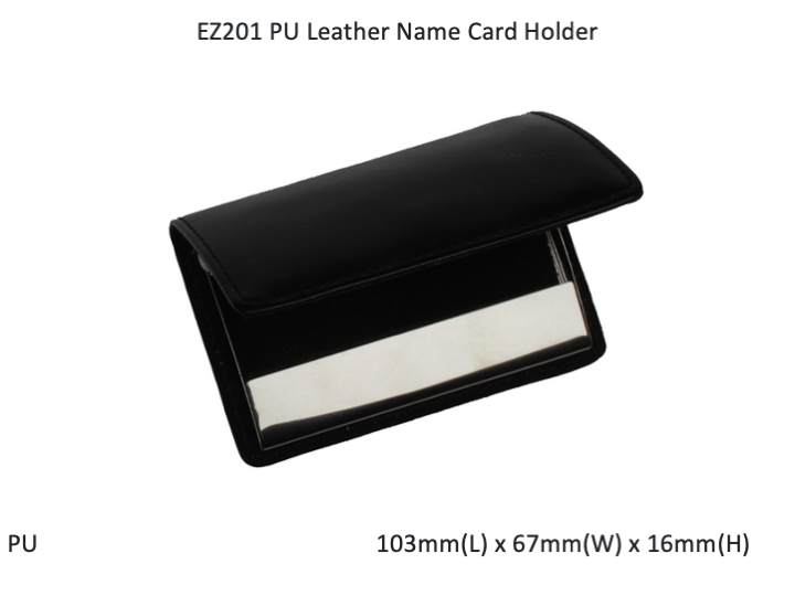 PU Leather Name Card Holder