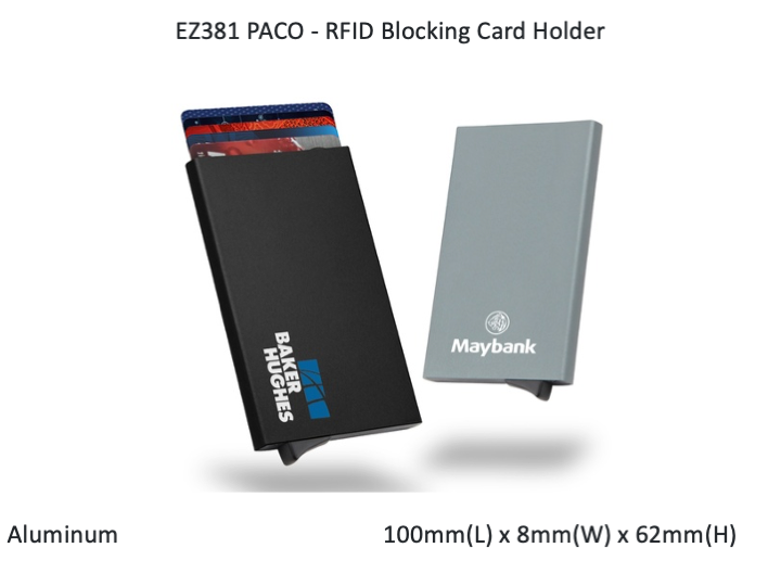 PACO - RFID Blocking Card Holder