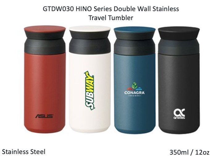 HINO Series Double Wall Stainless Travel Tumbler - 350ml