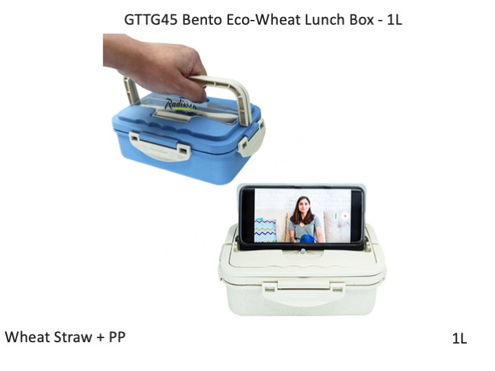 Bento Eco-Wheat Lunch Box - 1L