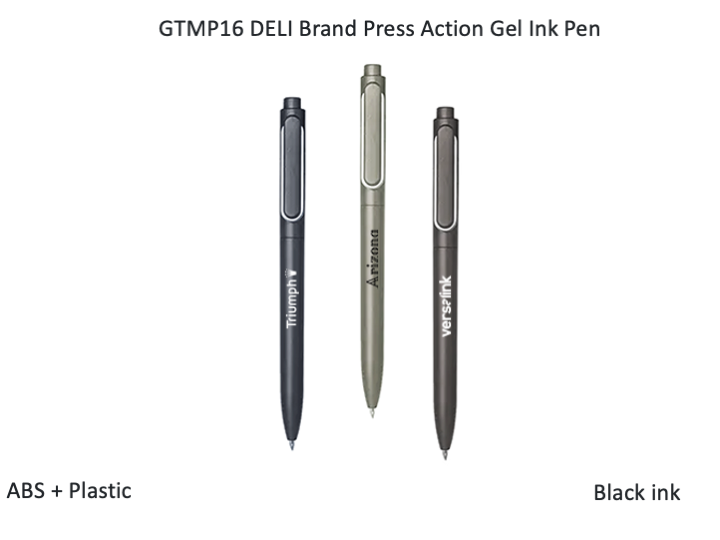 DELI Brand Press Action Gel Ink Pen