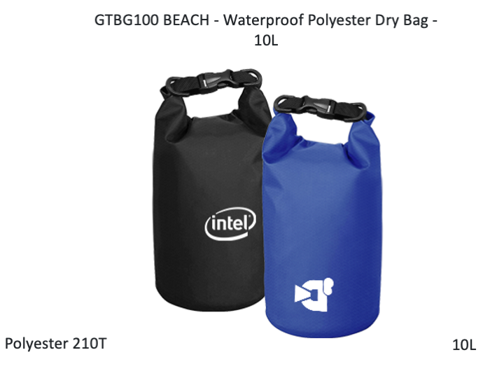 BEACH - Waterproof Polyester Dry Bag - 10L