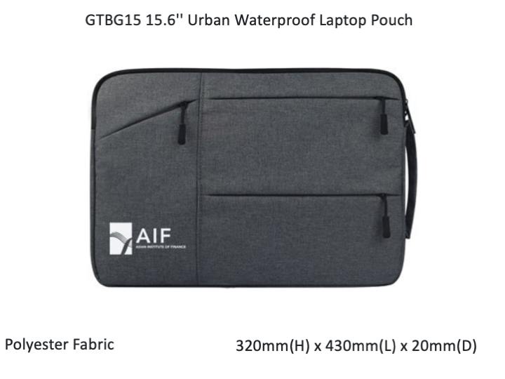 15.6'' Urban Waterproof Laptop Pouch