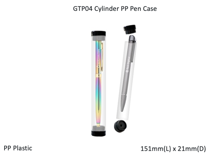 Cylinder PP Pen Case